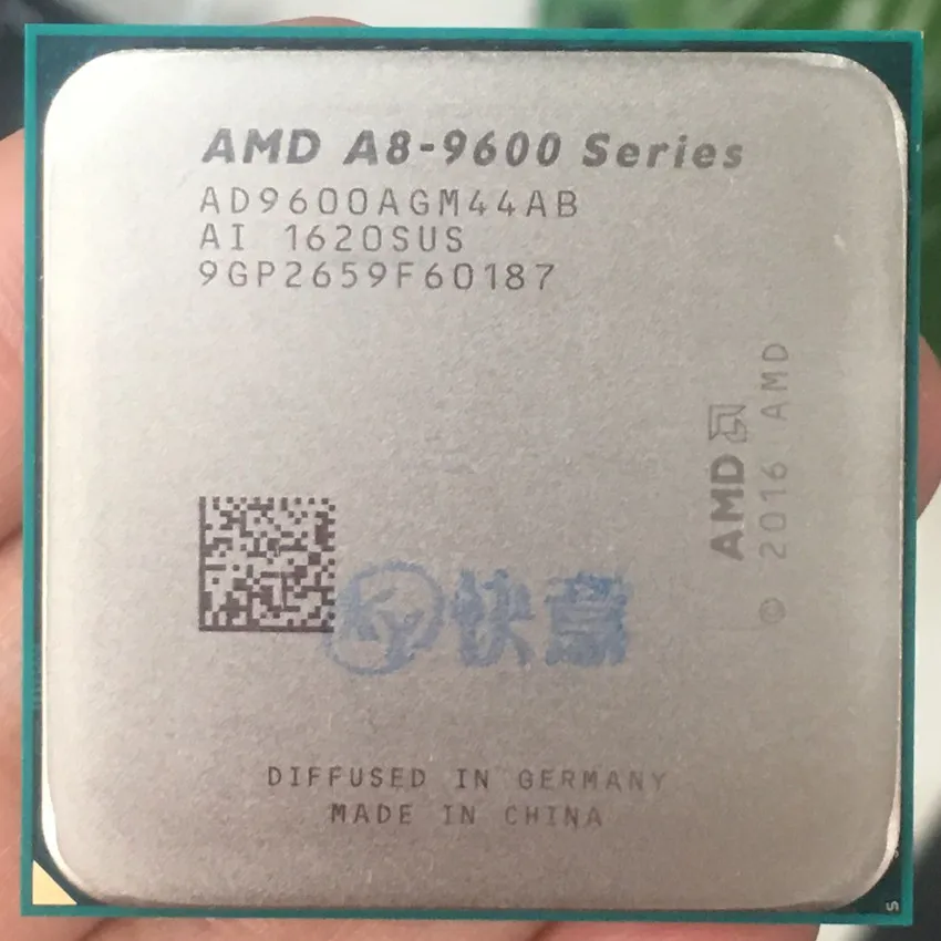 AMD A8-Series A8-9600 AD9600AGM44AB A8 9600 APU Quad-Core Socket AM4 CPU 100% working properly Desktop Processor Free Shipping | Компьютеры