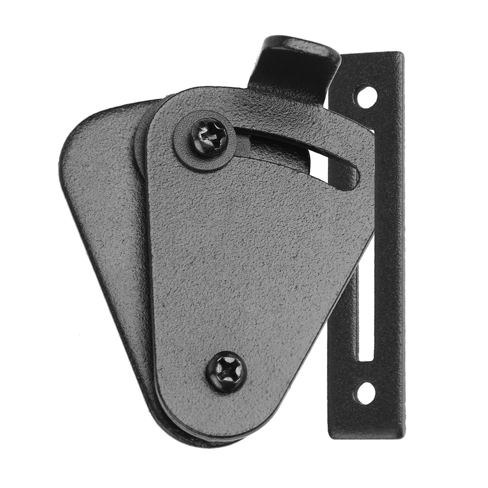 Двери сарая замок из нержавеющей стали ворота амбара защелки Черный Раздвижные