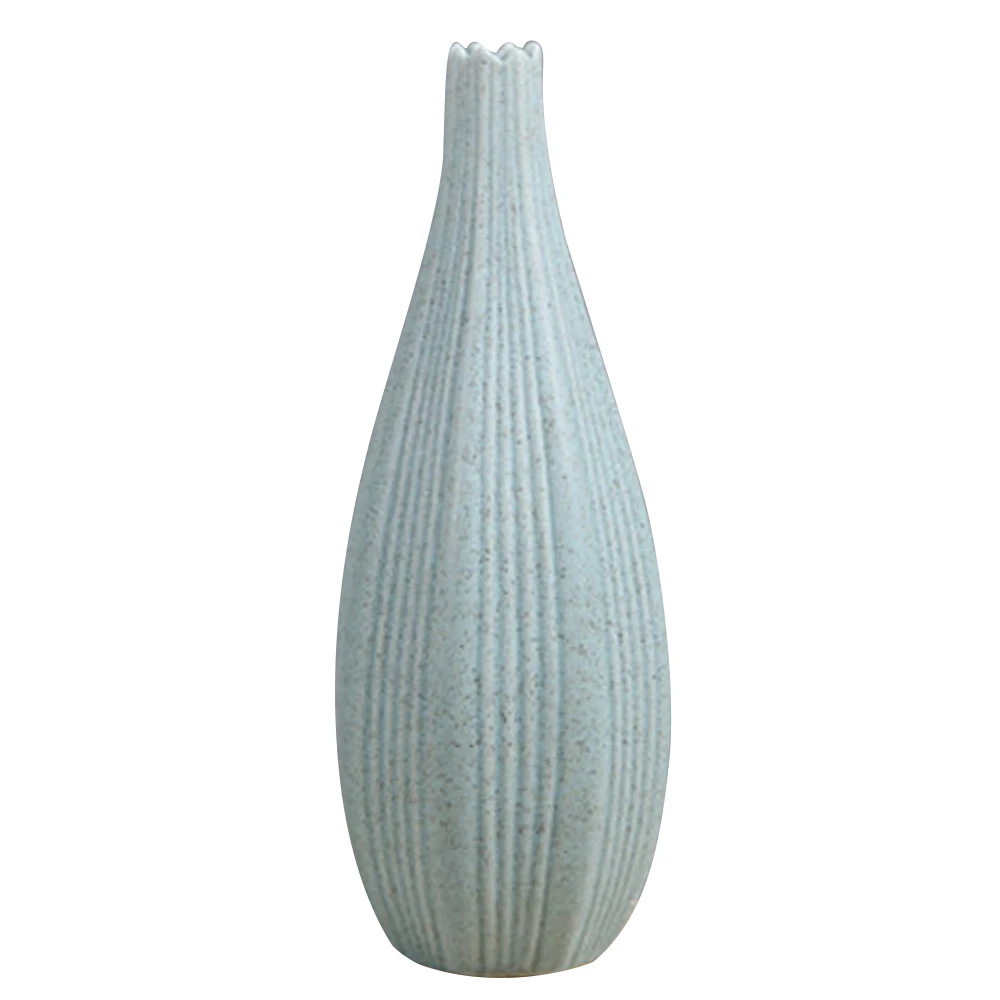 light blue Керамические украшения для сада, настольный декор, ваза, горшок для растений, керамика, для дома, красочные, ручной работы, плантатор - Цвет: light blue