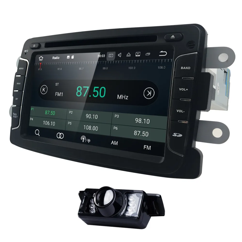 Hizpo Android7.1 четырехъядерный Авторадио dvd плеер для RENAULT Captur Duster LOGAN LADA XRAY SYMBOOL DACIA