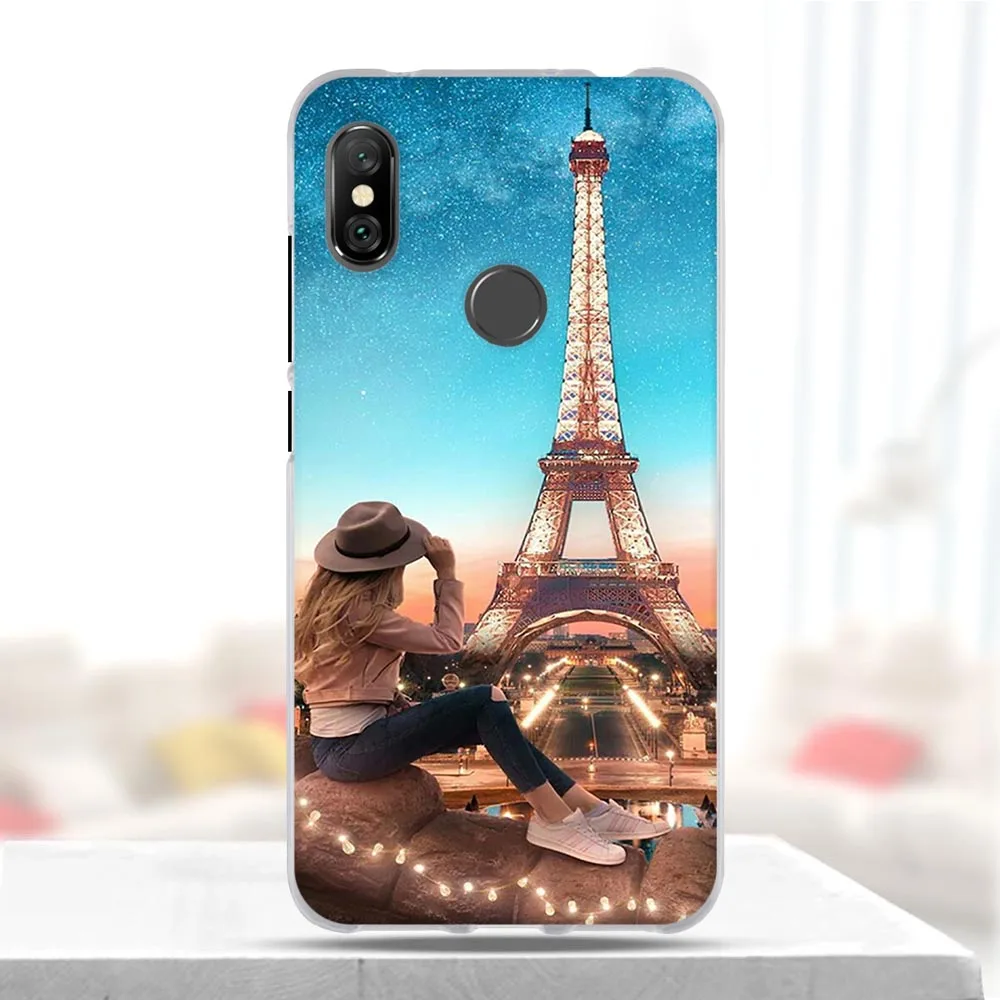Для Xiaomi Redmi Note 7 5 6 Pro Чехол с принтом милого кота чехол для телефона для Xiaomi Redmi Note 6 Pro Чехол для Redmi Note 7 Pro