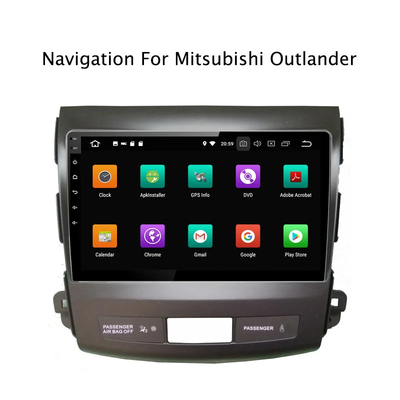 9 &quot4G ram 32G rom Android 0 автомобильный DVD мультимедийный плеер для Mitsubishi Outlander 2006 2007 2008