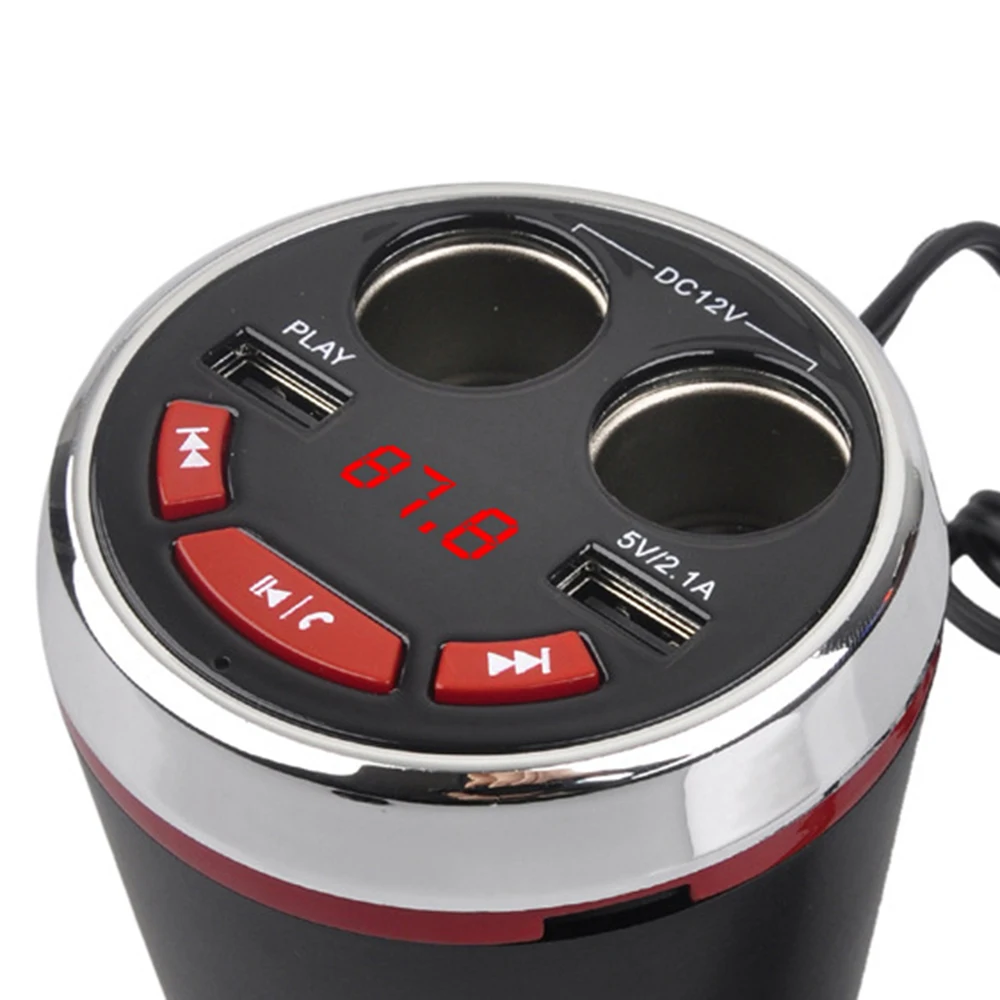 3.1A 2 USB автомобильный fm-передатчик прикуриватель MP3-плеер адаптер беспроводной