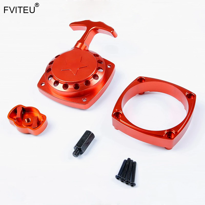 

Легкий пусковой набор fvieu CNC Alloy (не требует обработки маховика) подходит для двигателя Zenoah rovan 26cc-32cc zenoah CY