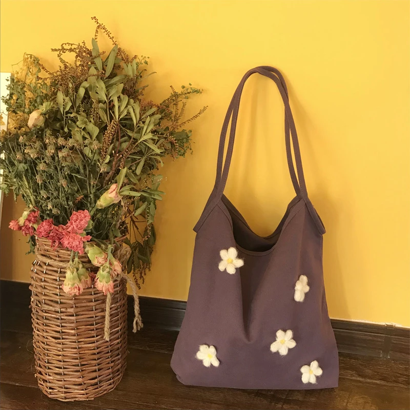 

bags for women 2019 Shopping Bags Environmental Canvas Women Shoulder Bags Female Tote Package Bags Casual Handbag
