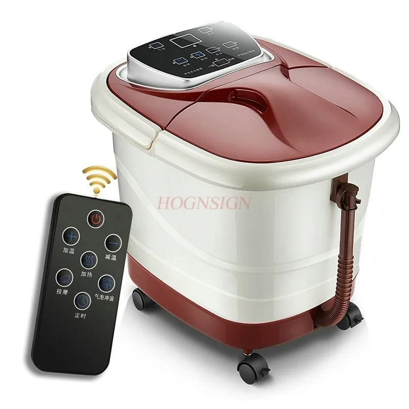 

Feet Tub Automatic Footbath Electric Massager Heating Leg Bath Foam Plantar Barrel Foot Massage Machine Home Thermostat