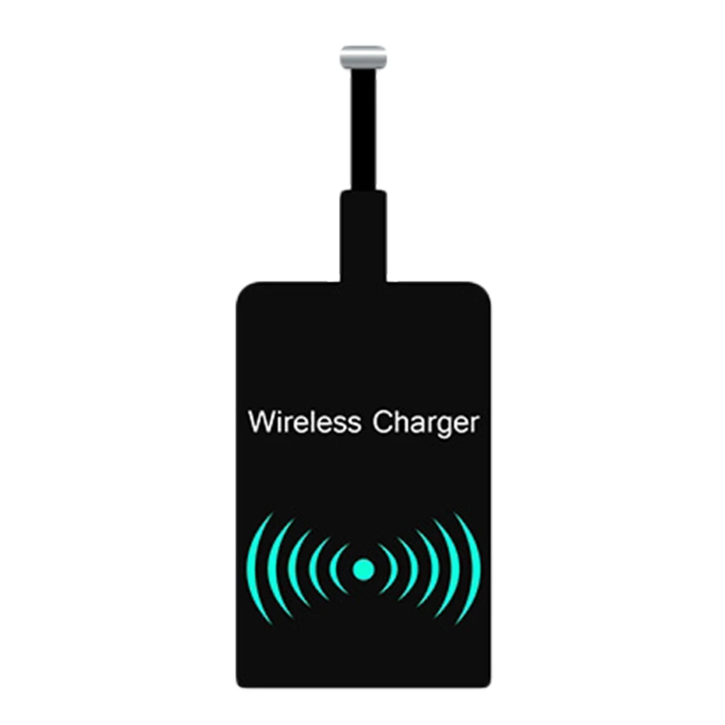Универсальное беспроводное зарядное устройство Type C /Micro USB/8Pin приемник для iPhone