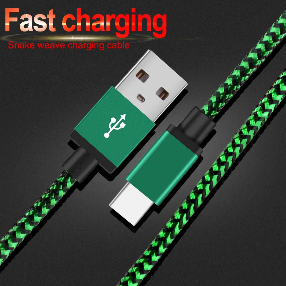 1 м/2 м usb type C кабель для samsung M30 A70 A50 A40 A30 Быстрая зарядка передачи данных USB Xiaomi Mi 8 9 SE