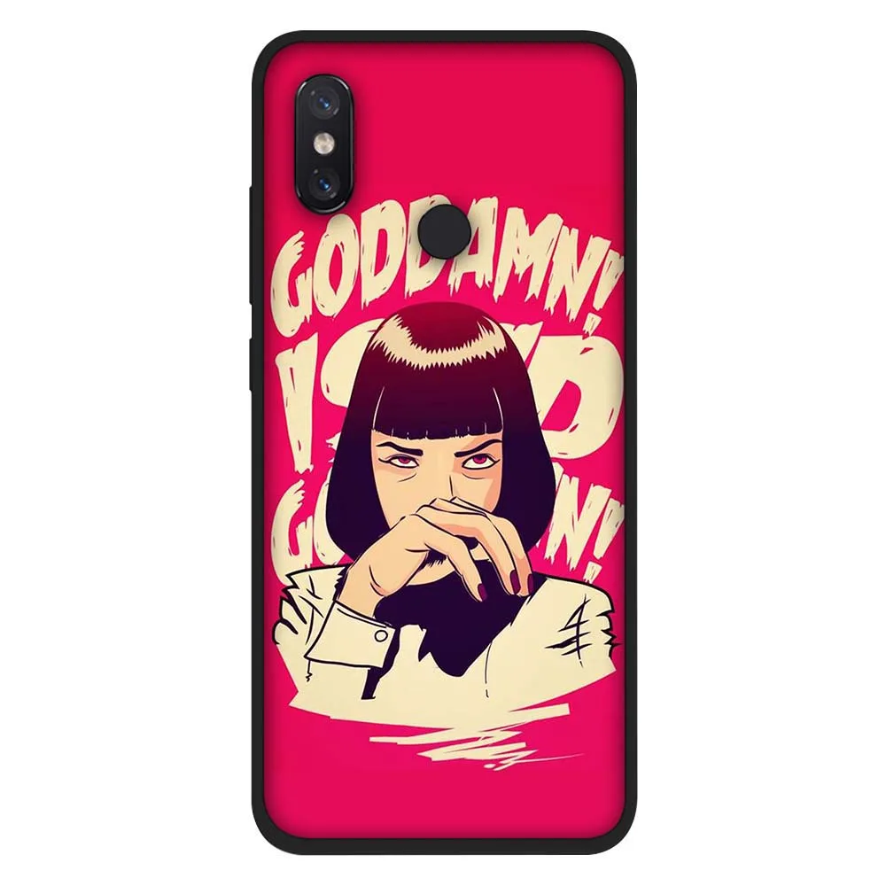 13 Чехол для телефона из ТПУ WEBBEDEPP Pulp fiction для Xiaomi mi 8 A2 Lite A1 9 SE mi x 2s Max 3 для POCOPHONE F1, мягкий чехол - Цвет: 13