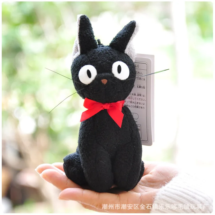 Горячая аниме черный Кот Kawaii студия Ghibli Хаяо Миядзаки классический мультфильм изображение Kiki СЛУЖБА ДОСТАВКИ JiJi Cat плюшевые мягкие куклы