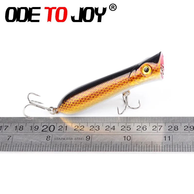 Odetojoy 10pcs11g 8 см Рыболовные приманки качается 3D Средства ухода для век Ультралайт