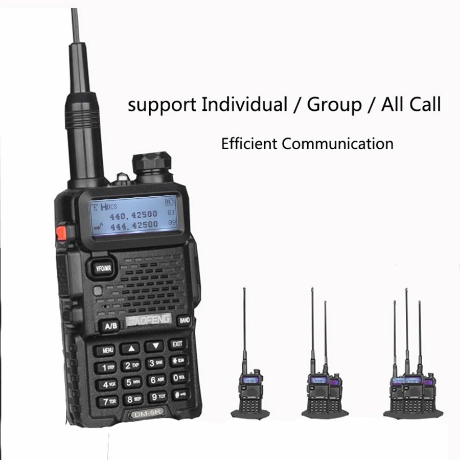 baofeng DM 5R DM5R для DMR cb комплект цифровая рация 2 шт 10 км автомобильная портативная