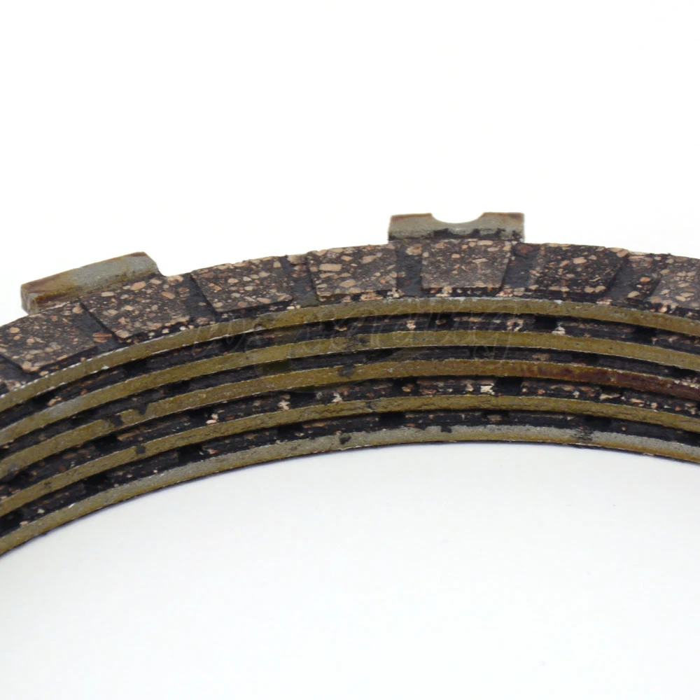 5 шт. фрикционные пластины сцепления для двигателя мотоцикла KAWASAKI EX250 08 09 10 11 12 13 14