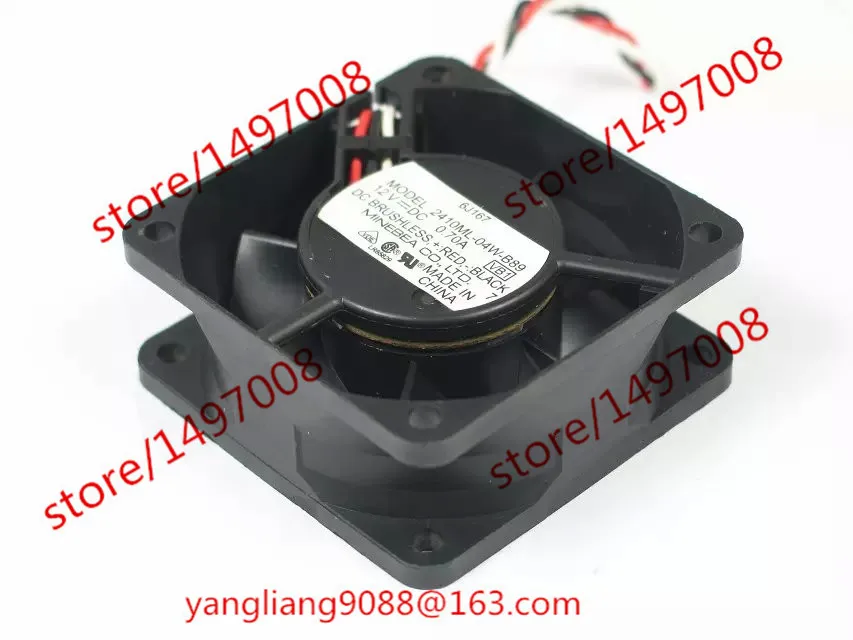 NMB-MAT 2410ML-04W-B89 VB1 DC 12V 0.70A 60x60x25 мм вентилятор охлаждения сервера