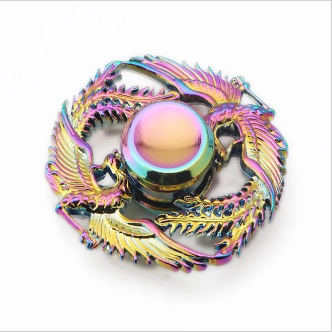 Новинка года Радуга рука Spinner handspinner Непоседа Игрушечные лошадки Наруто цинковый сплав Deak Игрушечные лошадки анти-стресс дети Рождество Игрушечные лошадки для детей