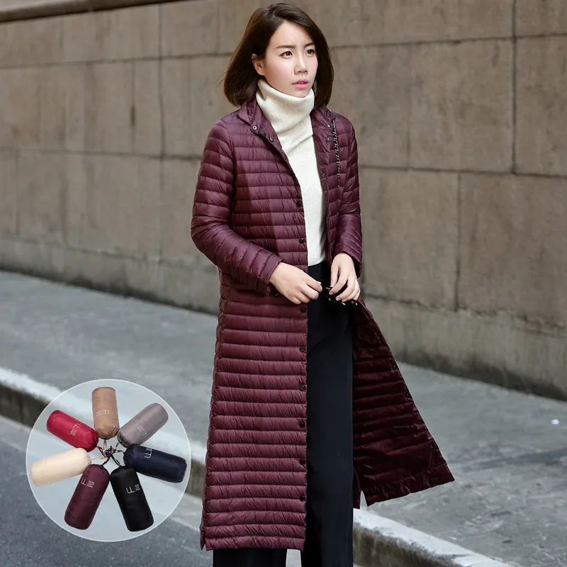 Женский пуховик длинная парка с воротником стойкой 2019|ladies parka|down parkaparka down |