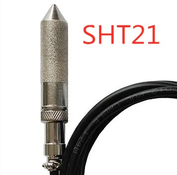 SHT21 SHT10 SHT30 SHT31 SHT35 SHT11 SHT20 датчик температуры и влажности Зонд длина линии 1 метр заостренный/плоская головка - Цвет: Pointed SHT21