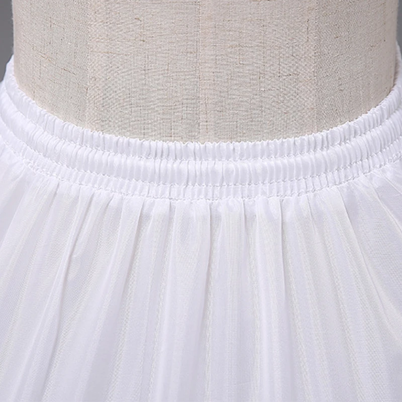 Yanstar пышная бальная Юбка Свадебные Underskirt кружева край юбки трехъярусное длинные