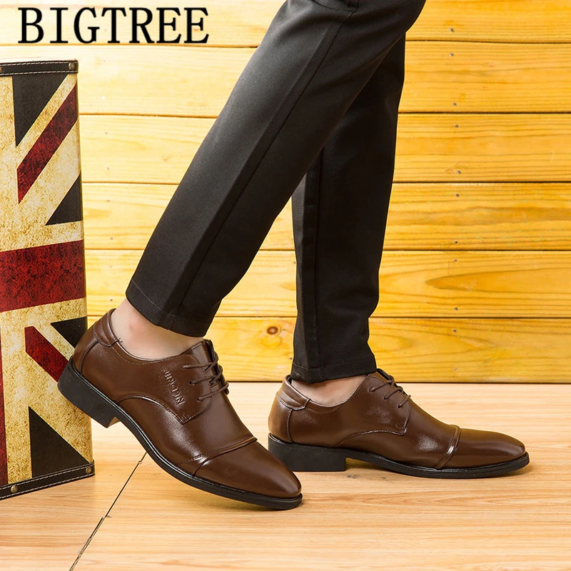 Мужская модельная обувь кожаные офисные туфли мужские модельные Zapatos De Hombre Vestir