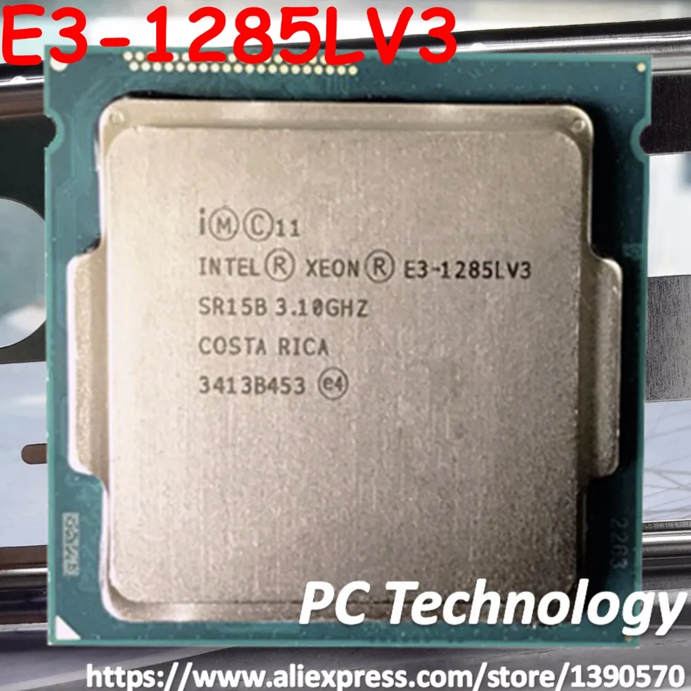 Процессор Intel Xeon V3 оригинальный процессор 3 1 ГГц 8 Мб LGA1150 четырехъядерный E3 1285L с