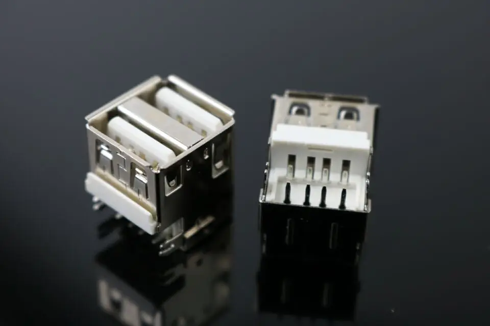 10 шт./лот USB-A мать интерфейс USB разъем USB мать двойной мать сиденье