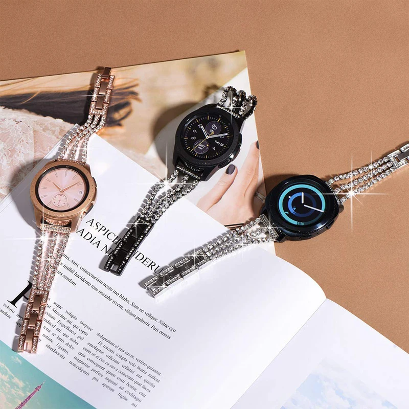 Ремешок 20/22 мм для huawei watch gt 2 2e браслет Samsung Galaxy 3 45 46 active Gear S3 Frontier 42 S2 classic amazfit