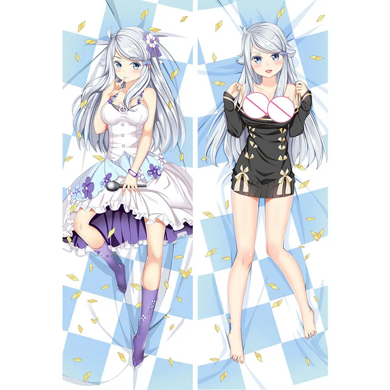 arrivalsanime Подушка Чехол Dakimakura Декоративные Чехлы на подушку замороженная Эльза и Анна постельные принадлежности обниматься тела Чехол