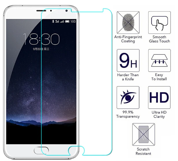DHL Free 2.5D Закаленное стекло для Meilan E5 Plus E3 S6 Note6 Pro7Plus E/Note5/PRO6 Plus/ U20 100 шт.|tempered glass screen