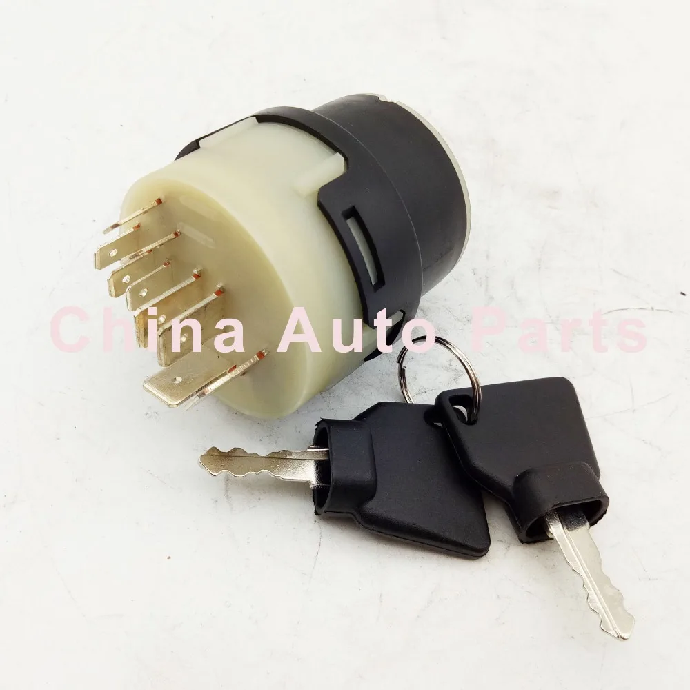701/80184 переключатель зажигания с ключами для экскаватора New Land JCB 3cx 4cx