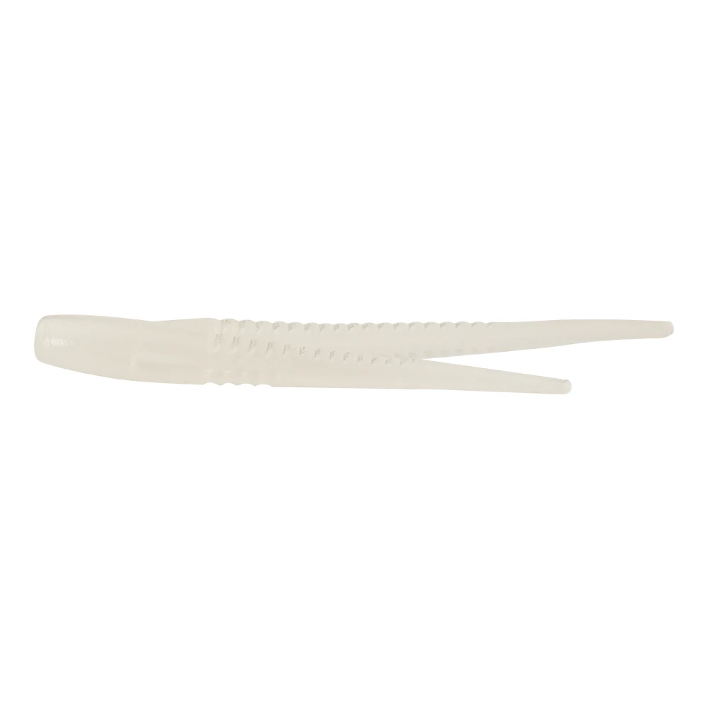 JOHNCOO 54mm 0.54g 20pcs AJING Fishing Lure Soft Worm TPR Floating Swimbaits Shone Soft Bait RockFishing Worm Lure - Цвет: B-Luminous