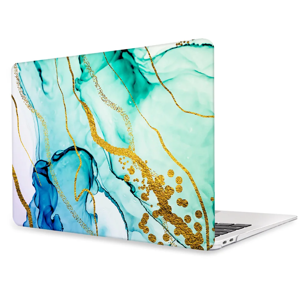 Z229 Чехол для ноутбука Apple MacBook Air 11 13 Pro retina 12 13 15 для Mac book Pro 13,3 15,4 Touch bar мраморный пластиковый жесткий чехол - Цвет: Z229