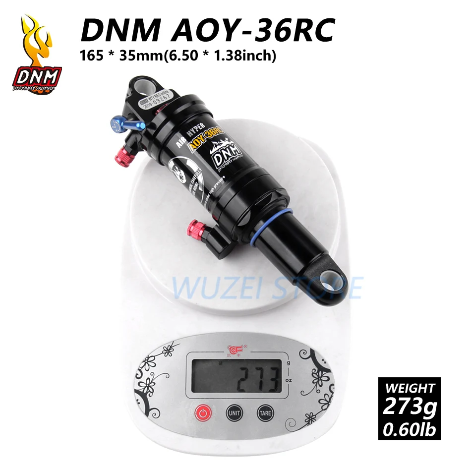 DNM/AOY-36RC MTB Велоспорт велосипед катушки Задний амортизатор 165/190/200 мм горный велосипед воздуха задний амортизатор с блокировкой