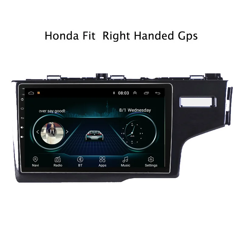 NaviTopia Android 8 1 Автомагнитола стерео плеер для Honda Fit 2014 2015 2016 2017 2018 RHD с