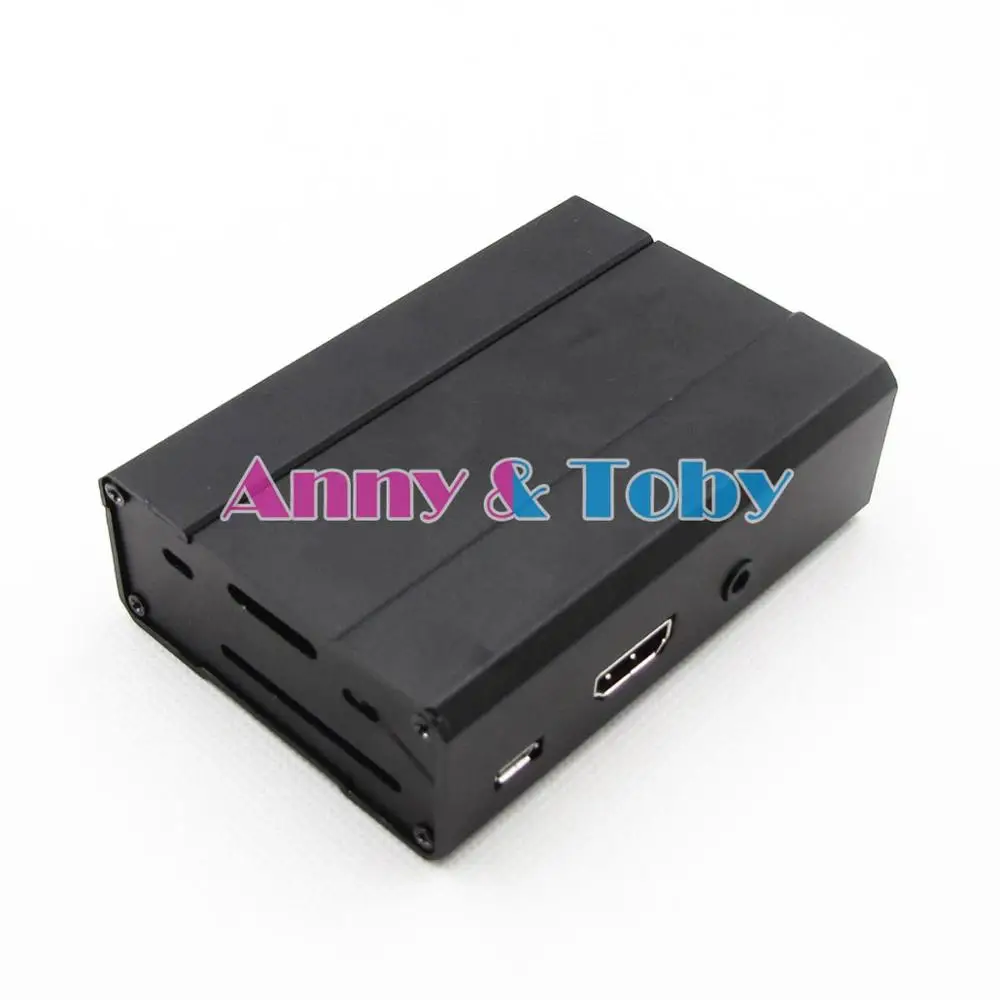 Черный алюминиевый чехол B61 металлический для Raspberry PI 3 B Модель 2 корпус корпус|case