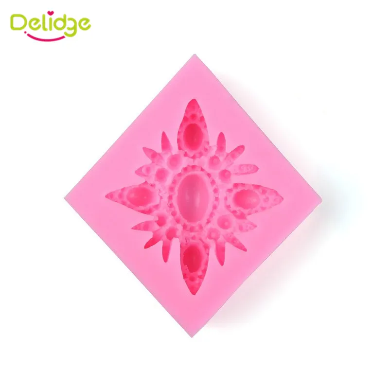 Delidge 1 шт. силиконовая форма для торта в форме цветка с жемчугом 3D красивые