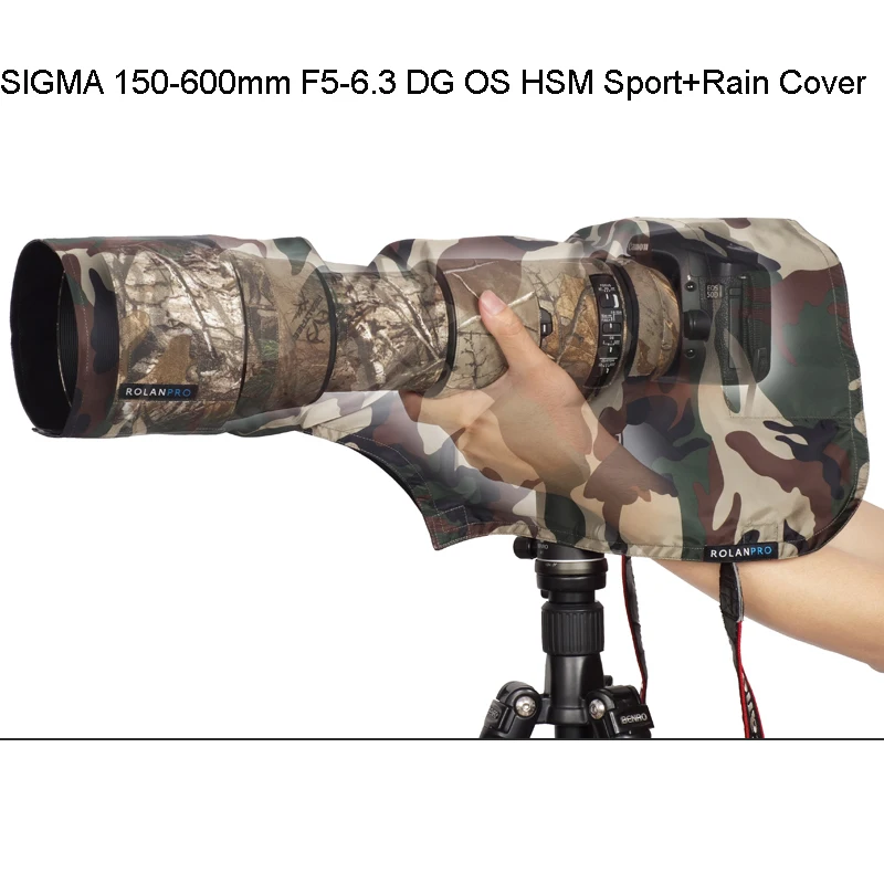 ROLANPRO дождевик для M Размер SIGMA 150 600 мм F5 6.3 DG OS HSM спортивный телеобъектив армейский