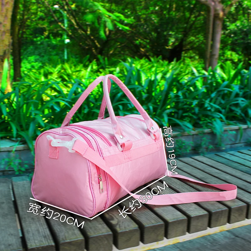 Free Shipping Embroidered Shine Sequin Ballet Shoes Princess Waterproof Nylon Canvas Handbags Durable Adult Girls Kids Dance Bag |