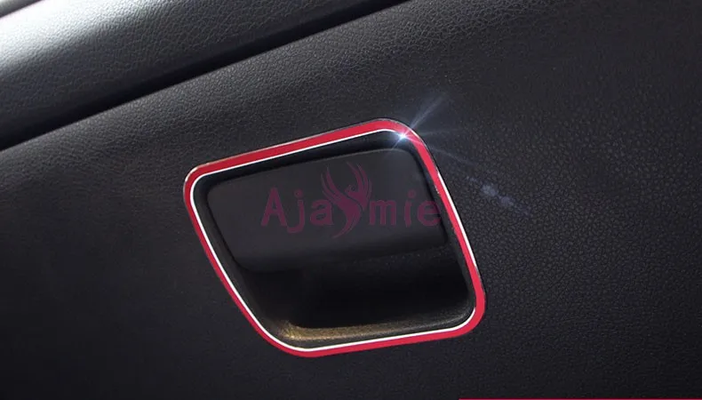 Для Mercedes Benz GLA200 220 CLA A B класс B260 перчатки ручка ящика для хранения крышка Панель хром автомобиль Средства для укладки волос