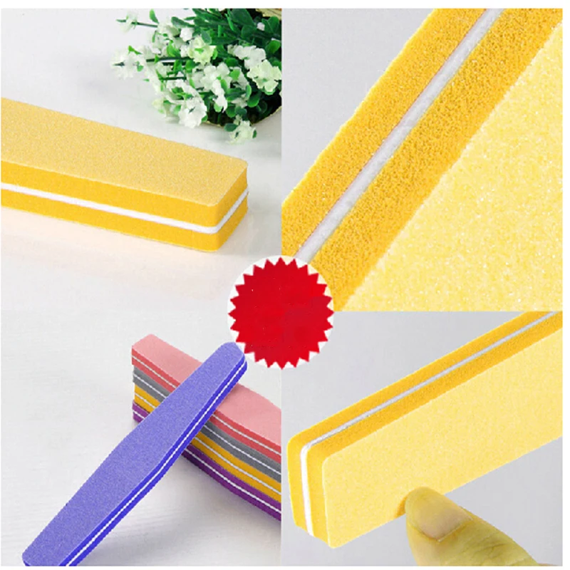 1 шт. придание ногтям формы маникюрный инструмент для снятия лака файл шлифования