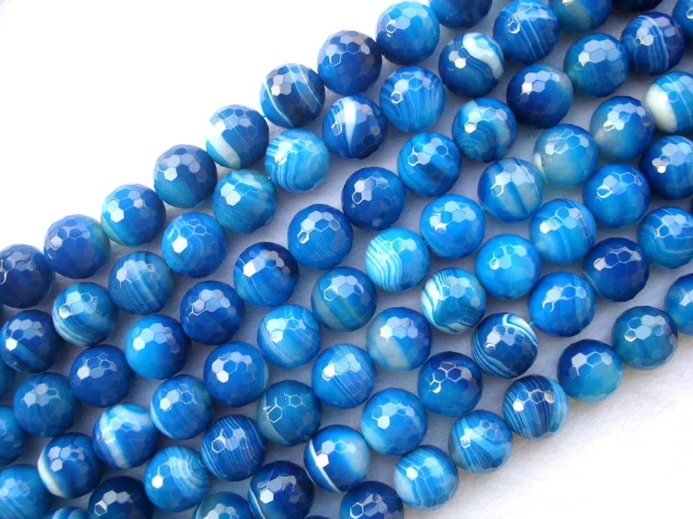 Бусины Из Натурального голубого агата 16 мм | Украшения и аксессуары