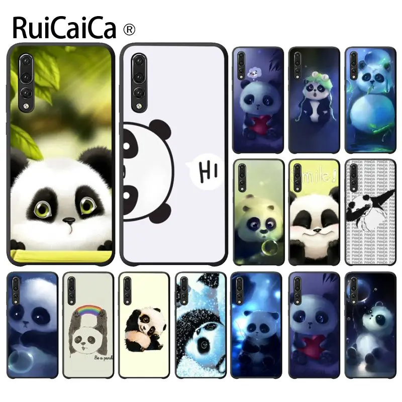 Ruicaica Милая панда DIY Роскошный Высокий протектор на конце чехол для Huawei P9 P10 Plus Mate9 10