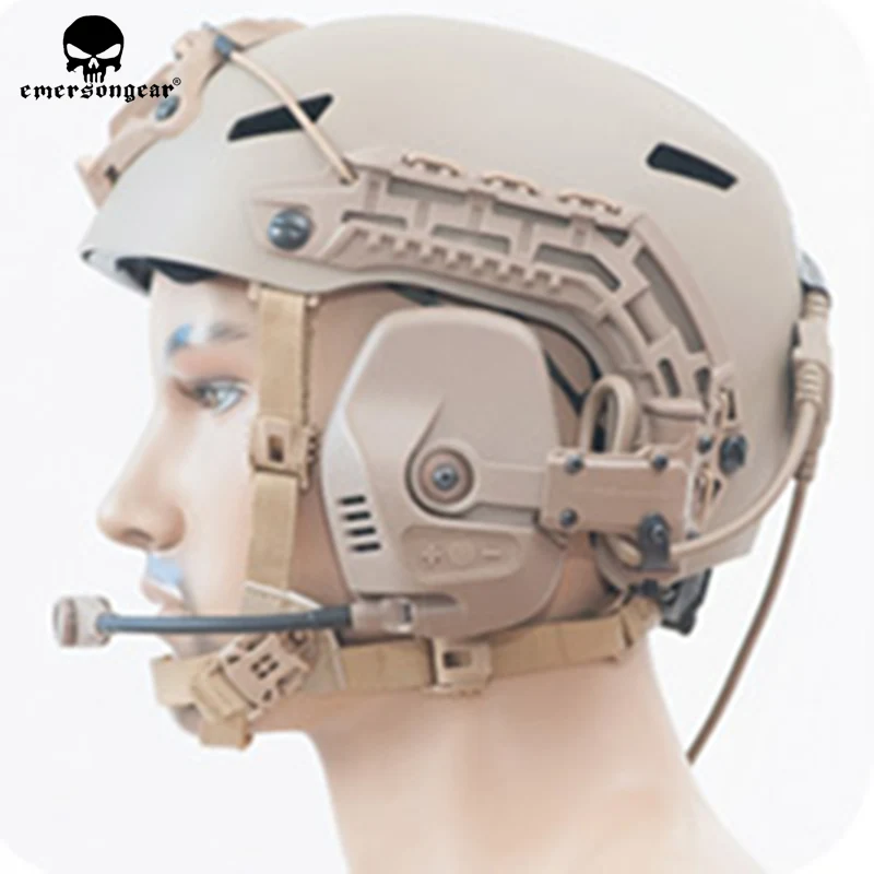 Тактическая RAC гарнитура с шумоподавлением для быстрых морских SF Highcut Sentry шлем