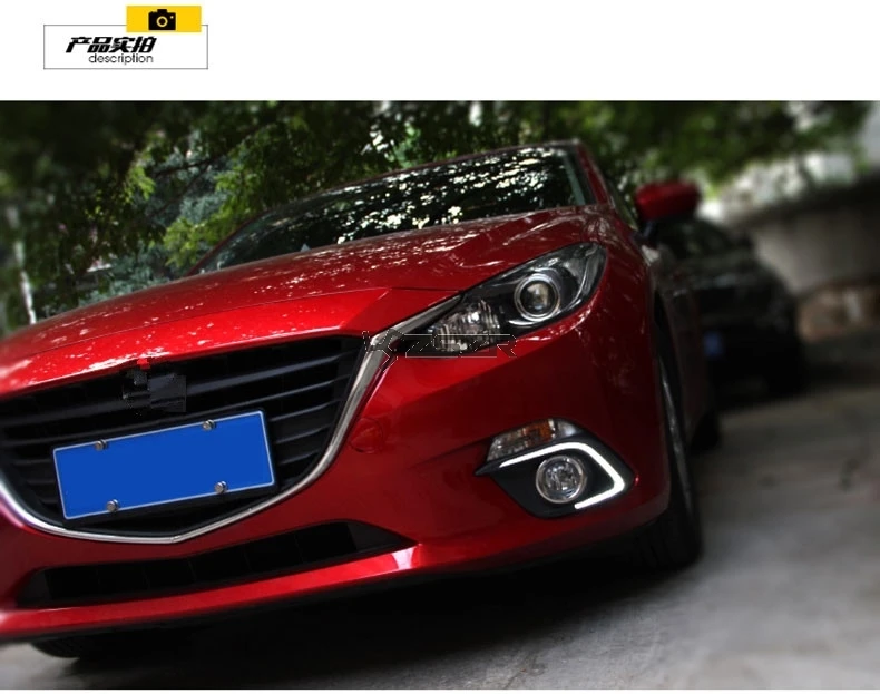 Дизайн светодиодный Противотуманные фары с поворотом для Mazda 3 Axela C Форма- модифицированный Z2AF010