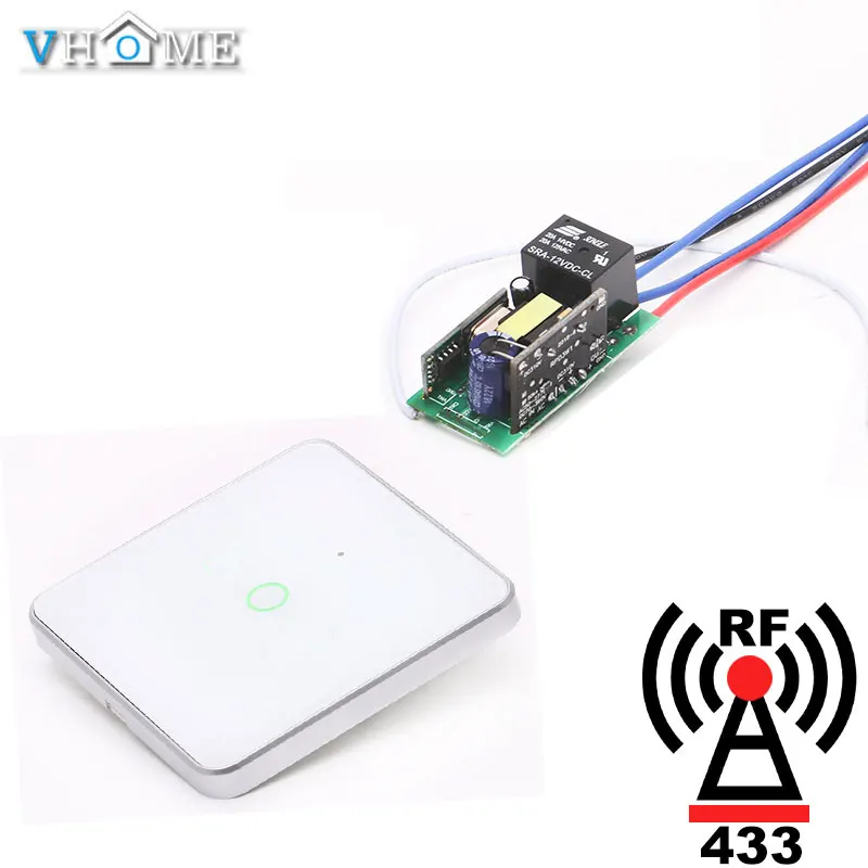 Vhome беспроводной датчик дистанционного управления RF 433 МГц 80 220 В переключатель