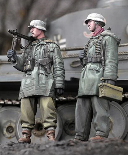 Набор фигурок из смолы в масштабе 1/35 харьковые противоударные солдаты | Игрушки и