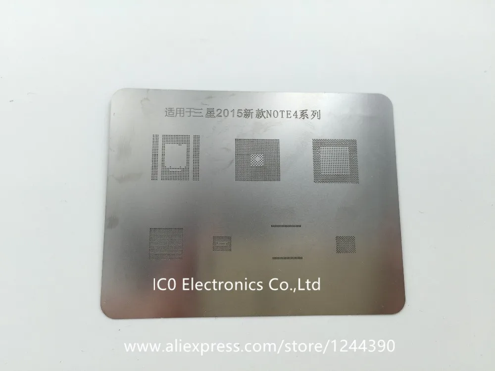 Для Samsung Note 4 BGA трафарет прямого нагрева Шаблон | Электронные компоненты и