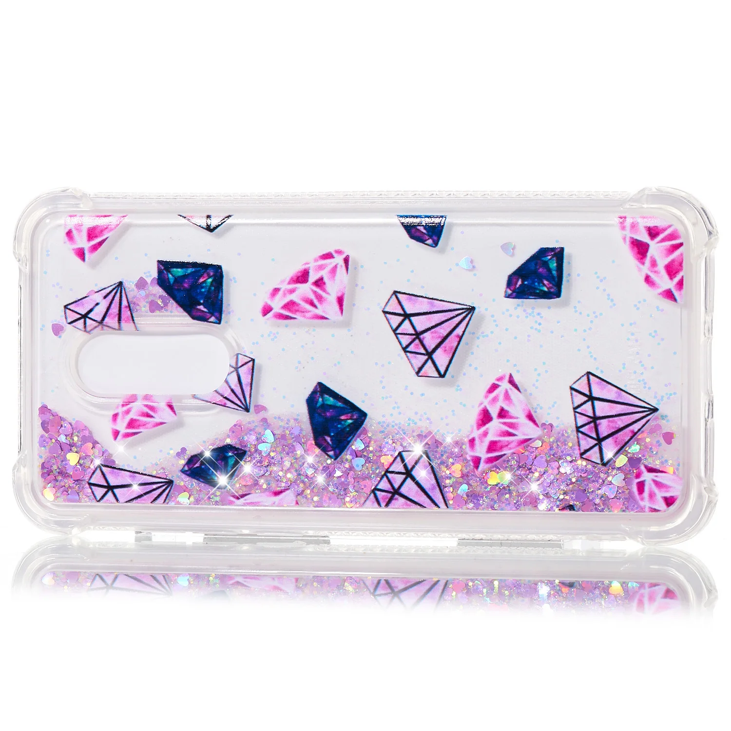 Liquid Quicksand Case For Xiaomi MI A1 5X A2 Lite Love Heart Glitter Cover Redmi 6 Pro Bling Sequins Mi Funda |