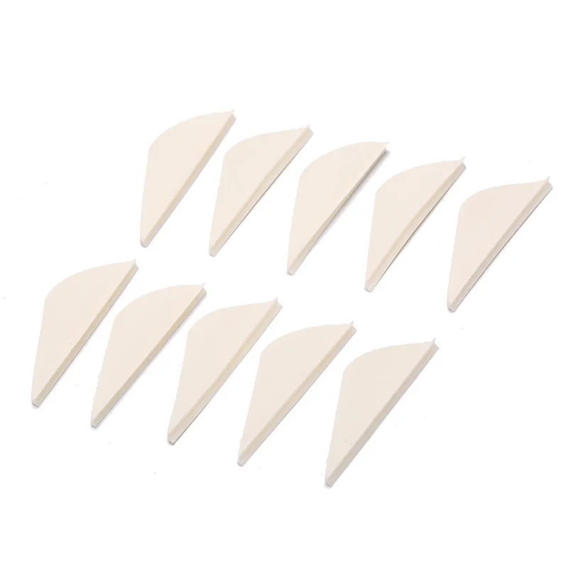 10 шт. 2 дюйма сделай сам Флетчинг лопасти стрелки стрелы перо пластик Vans для стрел