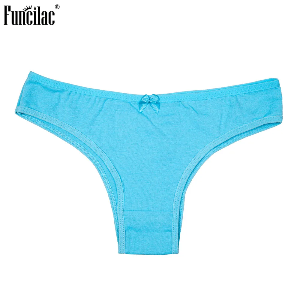 Трусики Тонги женские бесшовные из хлопка 5 шт./лот|Женские трусики| |