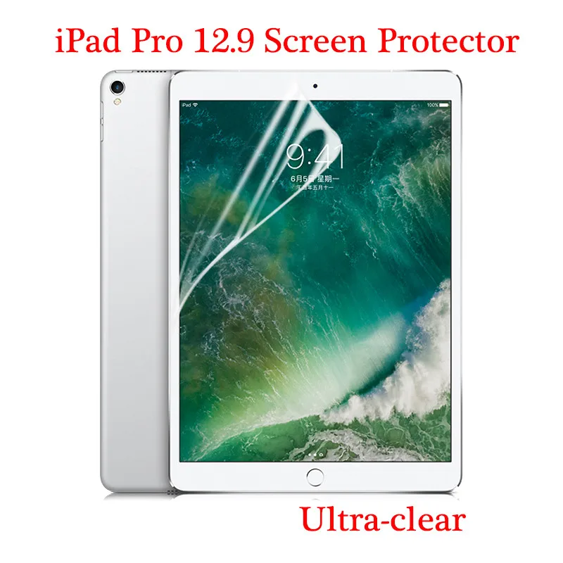 Гидрогелевая пленка для iPad Pro 12,9 Защитная пленка для экрана устойчивая к царапинам пленка для Apple iPad защита экрана не стекло